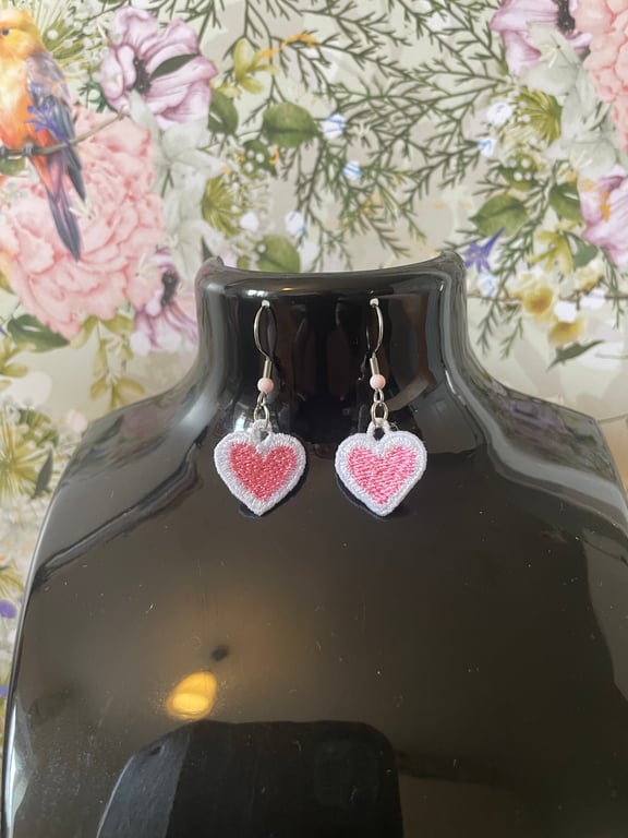 Handmade Free Standing Lace Earrings