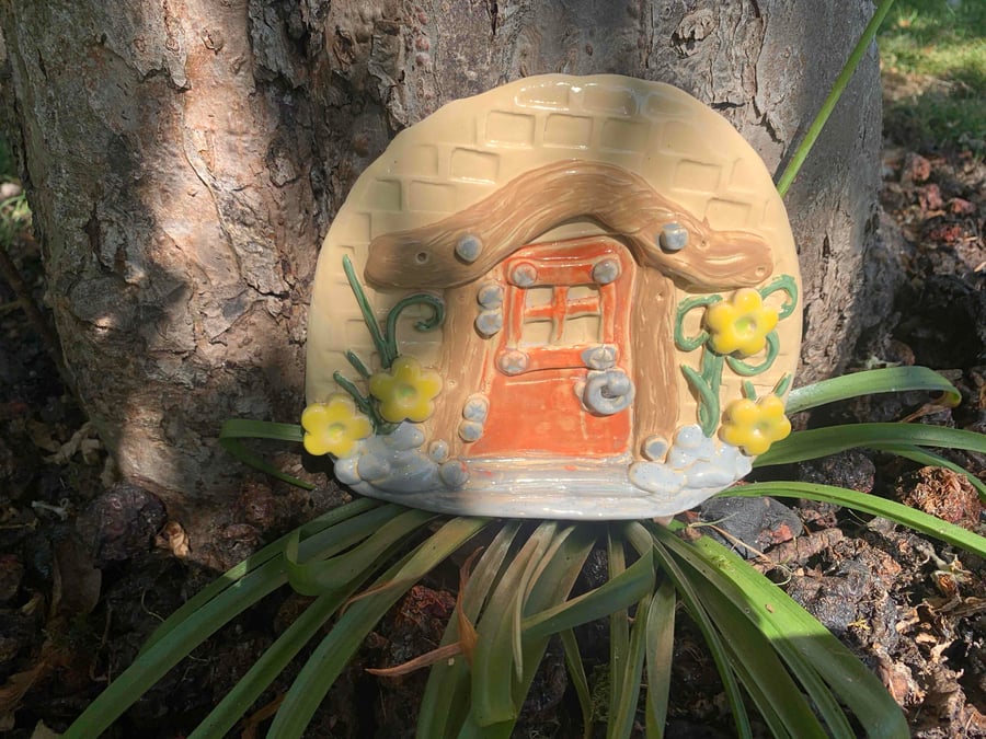 Beautiful hand built one off unique, secret fairy door, decorative item,