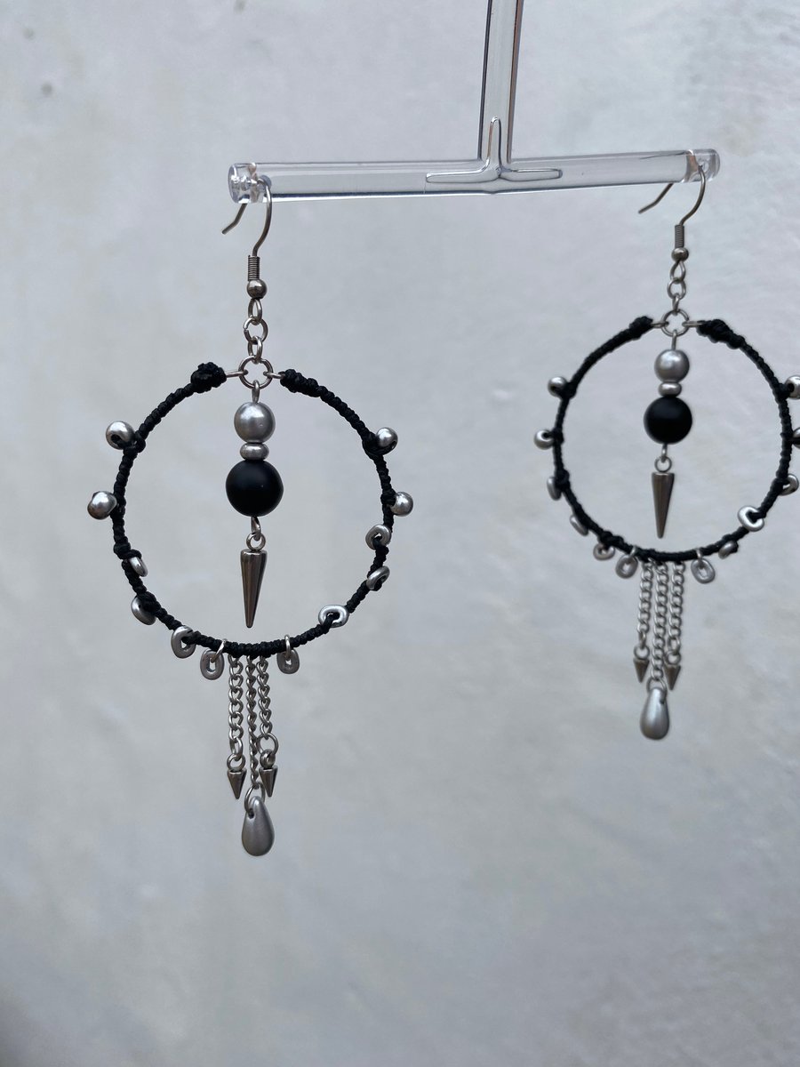 Danai - Gothic Spike Earrings 