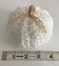 PUMPKINS .Set of 3. Autumn. White. Home decor. Halloween. - Image 4