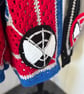 Handmade crochet hexi cardigan inspired by Spider-Man  - Image 4