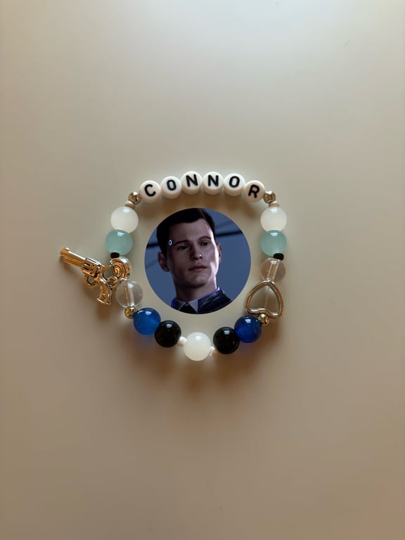 Connor Detroit Become Human inspired handmade bracelet