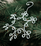Silver & Blue Snowflake Christmas Decorations - Image 4