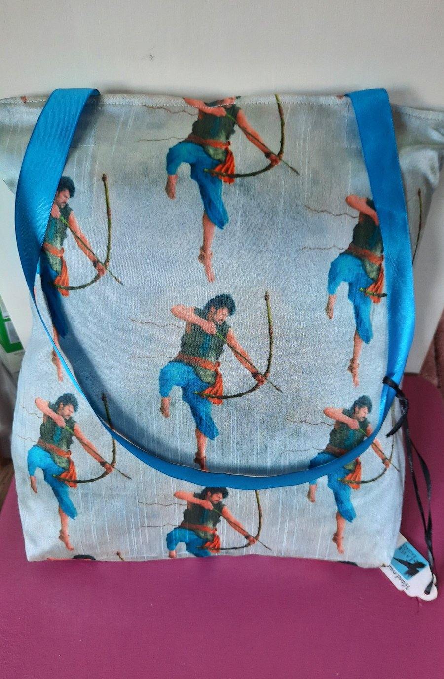 Indian Archer Handmade Silk Bag