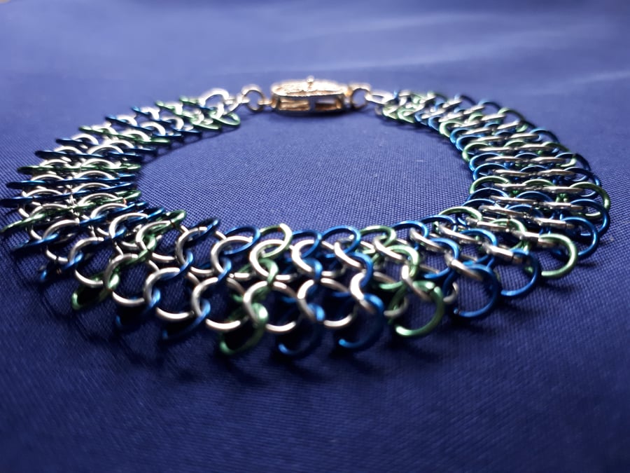 Chainmail Bracelet - Evening Rain