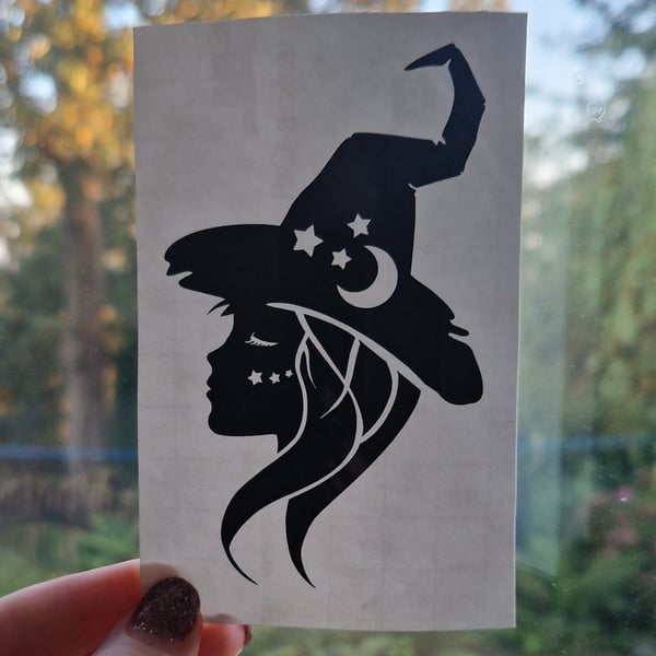 Witch vinyl decal sticker