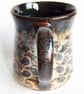 Mug Brown Glazed  - Hand Thrown Stoneware Ceramic Mug  - Image 4