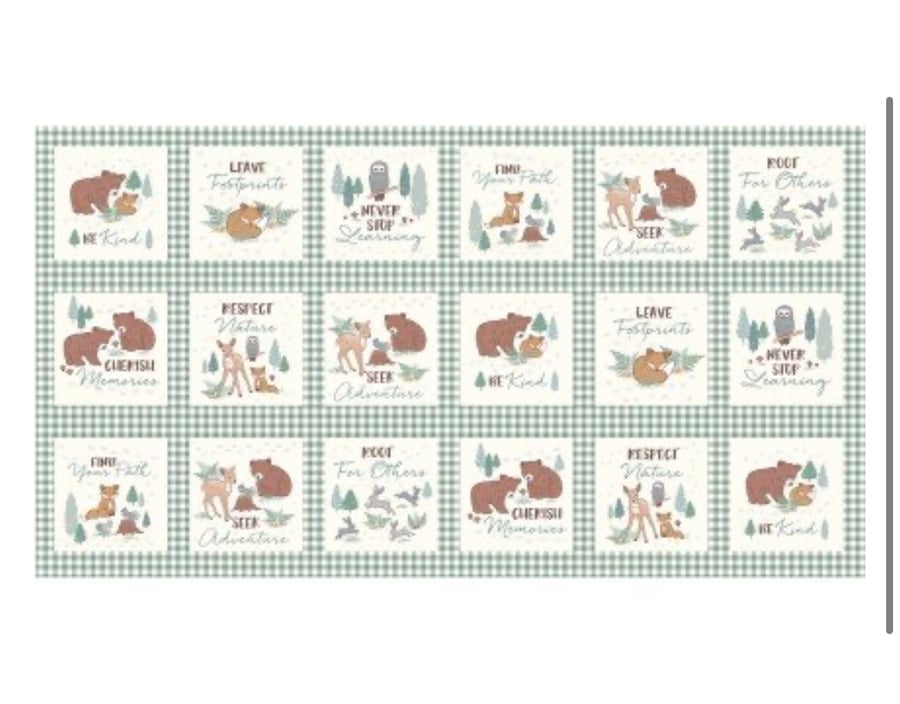  Studio e Find your Path 24inch Fabric Block Panel