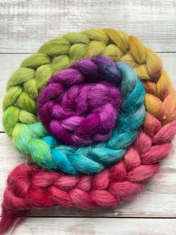 Grey Faroe Spinning Fibre 150g OOAK