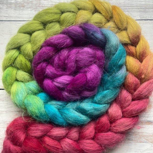 Grey Faroe Spinning Fibre 150g OOAK
