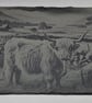 Highland Cow Slate Serving Platter, 30x20cm Engraved Scottish Serving Board, Rus - Image 2