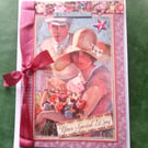 Vintage-style Wedding Card - Pretty Card - Special Wedding Card