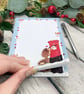 Notepad - A6 Recycled Paper Notepad - Hedgehog Sending Love - Image 3