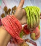 Hand Dyed Cotton Chenille DK Yarn, Baby Plush Knitt Amigurumi Toys Crochet 136 - Image 6