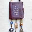Assemblage necklace