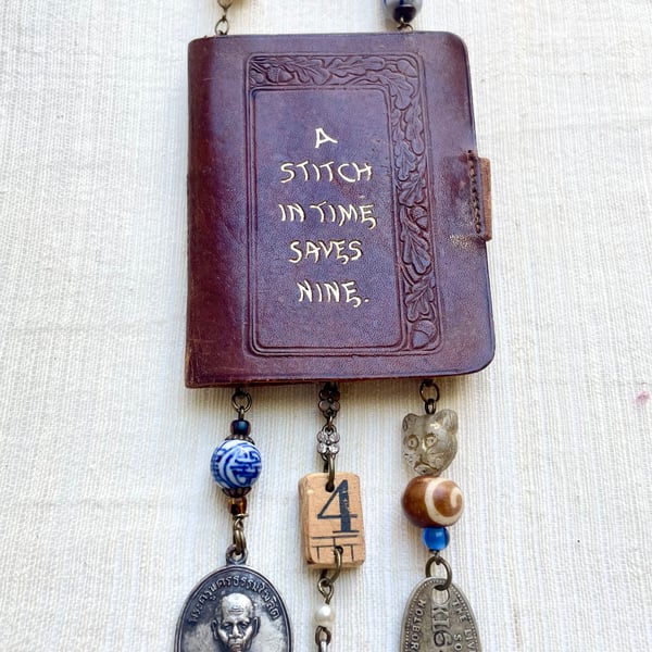 Assemblage necklace