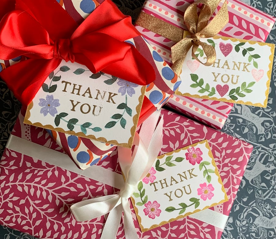 Thank You Gift Tags (Set A)