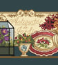089 - Cross Stitch Pattern Antiquités de Jardin Garden Curiosity Shop Victorian - Image 3