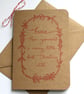 Personalised baby's first Christmas card - Image 3