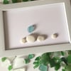 Sea Glass and Pebble Picture