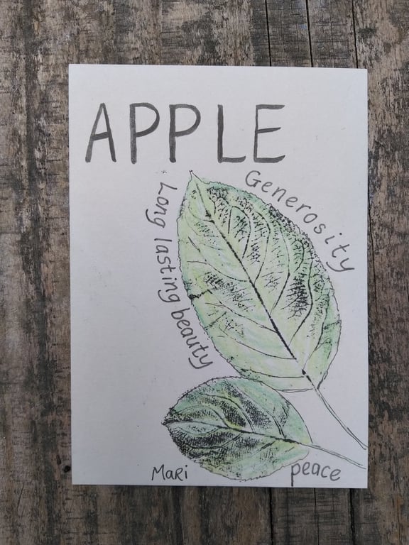 Apple floriography picture