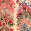 36 Liberty Fabric Patchwork Quilting 2.5" Squares : MULTICOLOURED Pale Tones