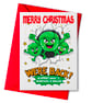 Funny Sprouts ‘We’re Back’ Christmas Card For Son, Nephew, Daughter, Niece  - Image 2