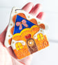 Handcrafted Christmas Decorative Hanging Ornament - Image 2