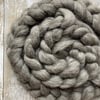Undyed fibre 100g Grey Norwegian 