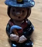 Tomos – Handmade Welsh Coal Miner Ceramic Figurine - Image 1