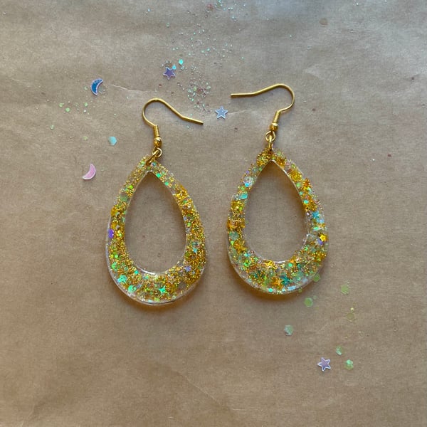 gold louisa earrings