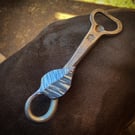 Hand Forged Leaf Bottle Opener