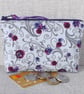 Large coin purse, pouch, floral. - Image 3
