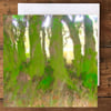 Unusual Trees Greeting Birthday Card