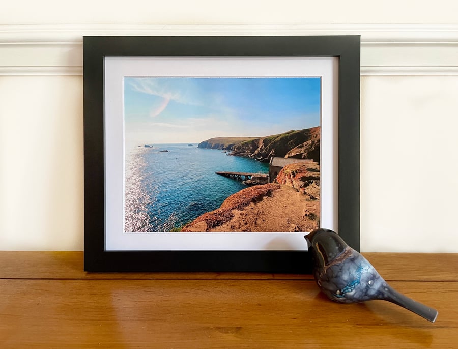 Framed Photo Penzance Coast, Cornwall