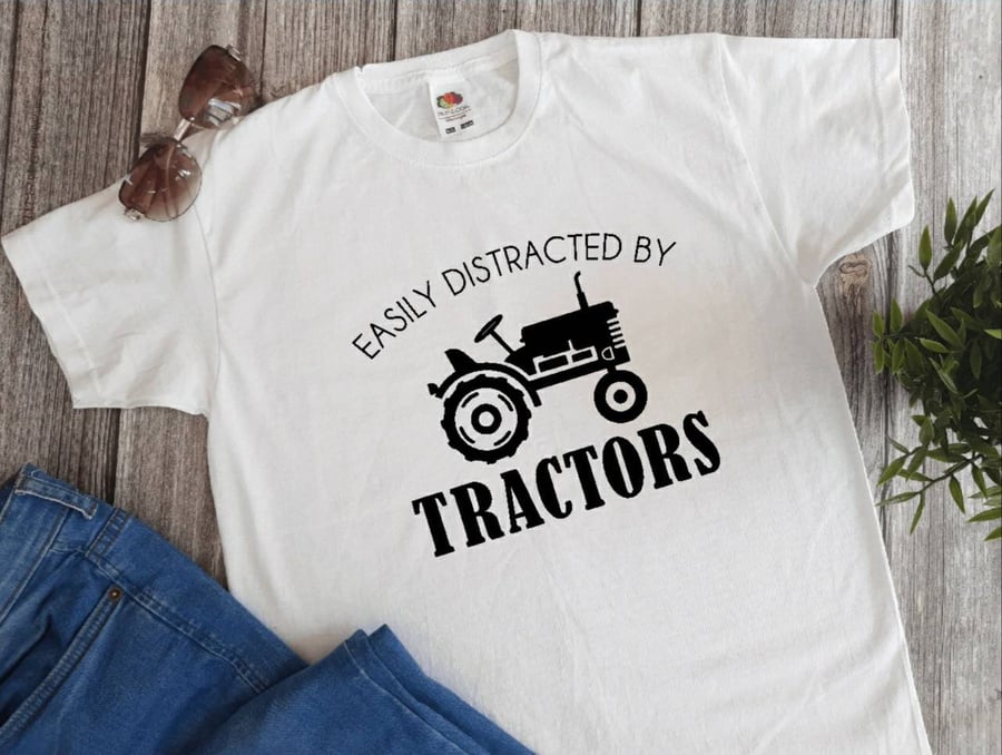 Farmers tractor t-shirt, men's, women's t-shirt, funny t-shirt, machinery lover