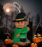 Witch, Gingerbread Embroidered Hanging Keepsake, Halloween  - Image 3