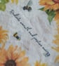 A6 Notebook Sunflower and Bee Collage - Image 3