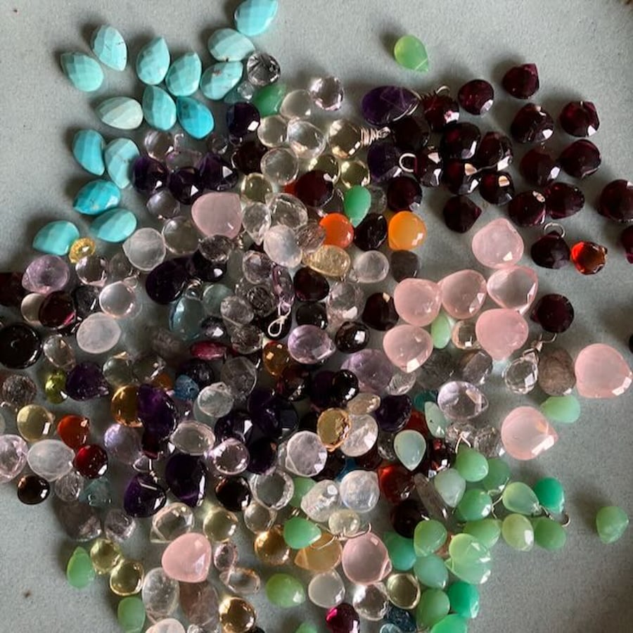 Assortment of Semi Precious Briolettes