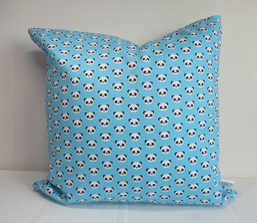 Panda Faces themed Cushion Cover