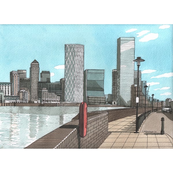 Canary Wharf, A4