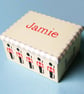Soldiers, Small Keepsake Box, Christening Gift - Image 1
