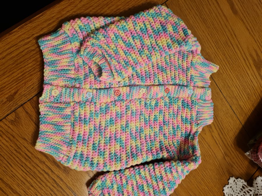 A multi coloured  cardigan 