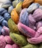Merino Silk Linen Spinning fibre 100g Pedlars Path - Image 3