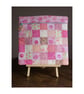 Patchwork project bag - Pink Flowers - Image 6