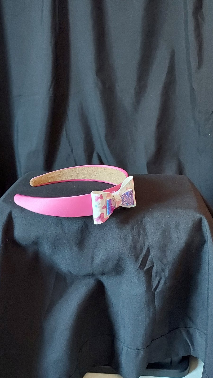 Alice band with handmade bow