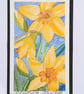 Blank Handpainted Watercolour Card. Any Occasion. Notelet. Best Value Range - Image 2
