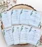 Grow Your Own Herb Garden Gift Set Personalised Vintage peaches and cream floral - Image 4