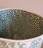 Fabric storage container: aqua design  - Image 4
