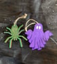 Halloween ghost and spider  - Image 1